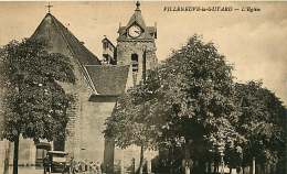 89 - 021016 - VILLENEUVE LA GUYARD - L'église - Auto - Villeneuve-la-Guyard