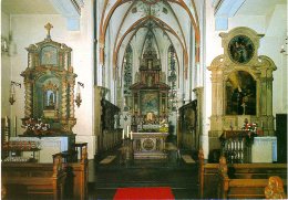 Xanten Marienbaum - Wallfahrtskirche Innenansicht 2 - Xanten