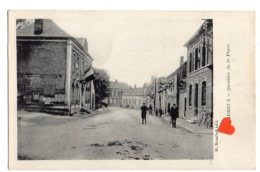 10794-LE-80-ACHEUX-Quartier De La Place----------animée - Acheux En Amienois