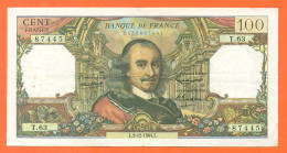 Billet De 100 Françs Corneille Du 03/12/1964 - Premières Dates - 100 F 1964-1979 ''Corneille''