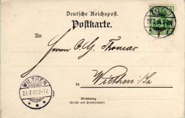 Zittau - Firmenkarte 1904 - Zittau