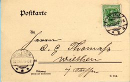 Zittau - Postkarte 1903 - Zittau