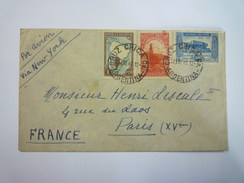 LETTRE  Au Départ De  CRUZ  CHICA  à Destination De PARIS   1946    - Briefe U. Dokumente