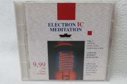 CD "Electronic Meditation" Vol. 1 - Autres & Non Classés