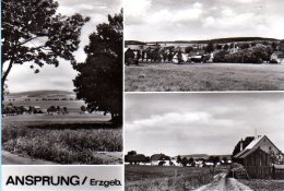 Marienberg Zöblitz Ansprung - S/w Mehrbildkarte 1 - Marienberg