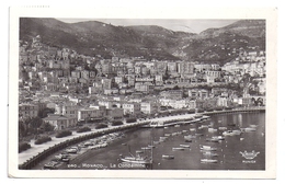 CPSM Photo Monaco La Condamine  éditeur Munier N°240 écrite 1950 Timbre Rainier 8 Francs Vert Foncé Au Dos - La Condamine