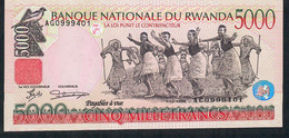 RWANDA P28  5000 FRANCS  1.12.1998     UNC. - Rwanda