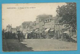 CPA - Métier Marchands Ambulants Le Marché SAINT-SEVER 14 - Autres & Non Classés