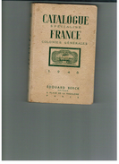 EDITION EDOUARD BERCK // CATALOGUE SPECIALISE FRANCE //COLONIES GENERALES -1946- - Frankrijk