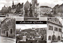 Lutherstadt Eisleben - S/w Mehrbildkarte 1 - Lutherstadt Eisleben