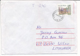 Solo Cover - 18 August 1997 To Lithuania - Lettres & Documents