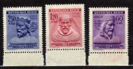 Böhmen Und Mähren 1943 Mi 114-116 * [021016L] - Unused Stamps