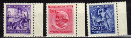 Böhmen Und Mähren 1943 Mi 128-130 * [021016L] - Unused Stamps