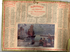 Almanach Des Postes Et Télégraphes1926 - - Big : 1921-40