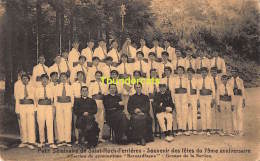 CPA  PETIT SEMIANIRE DE SAINTROCH FERRIERES SOUVENIR DES FETES DU 75ME ANNIVERSAIRE SECTION DE GYMNASTIQUE BERNARDFAGNE - Ferrières