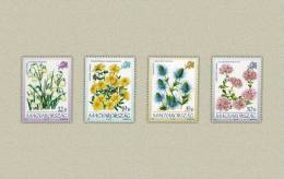 Hungary 1994. Flowers Of Europe Complete Set MNH (**) Michel: 4302-4305 / 3.50 EUR - Neufs