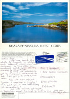 Beara Peninsula, Cork, Ireland Postcard Posted 2003 Stamp - Cork