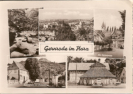 Quedlinburg Gernrode - S/w Mehrbildkarte 1 - Quedlinburg