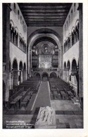 Quedlinburg Gernrode - S/w St Cyriakus Kirche Hauptschiff Mit Orgel - Quedlinburg