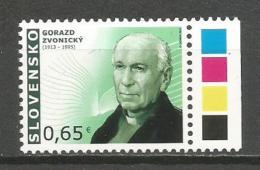 Slovakia 2013. Gorazd Zvonicky MNH - Unused Stamps