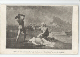 Ile Maurice Musée De Port Louis Naufrage Du Saint Géran Et Mort De Virginie Tableau - Maurice