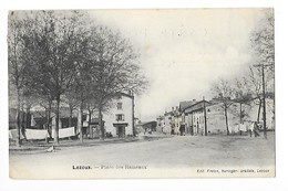 LEZOUX  (cpsm 63)   Place Des Rameaux  -    - L 1 - Lezoux