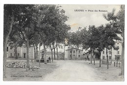 LEZOUX  (cpsm 63)   Place Des Rameaux  -    - L 1 - Lezoux