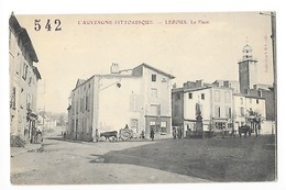 LEZOUX  (cpa 63) La Place - L'AUVERGNE PITTORESQUE -  -    - L 1 - Lezoux