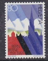 Switzerland 1991 800th Anniversary Of Bern 1v  (corner)  ** Mnh (32597F) - Carnets