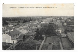 LEZOUX  (cpa 63)  Vue Générale Quartier Du Marché Au Bois   -    - L 1 - Lezoux