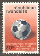 Rwanda 1966 174 World Cup Mounted Mint - 1966 – Angleterre