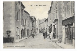 LEZOUX  (cpa 63)  Rue Notre-Dame    -    - L 1 - Lezoux