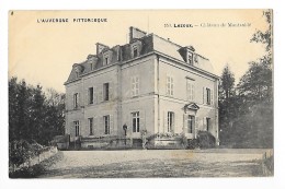 LEZOUX  (cpa 63) Château De Montsablé   -    - L 1 - Lezoux