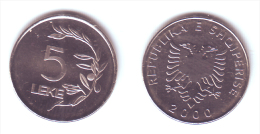 Albania 5 Leke 2000 - Albanien