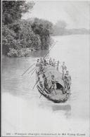 CPA LAOS Asie Indochine Non Circulé Pirogue - Laos