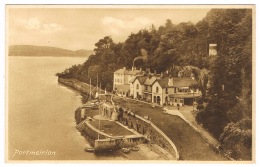 RB 1119 - Early Postcard Portmeirion - Merionethshire Wales - Site TV Series The Prisoner - Merionethshire