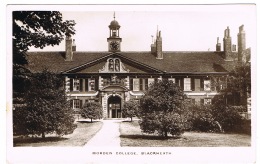 RB 1120 - 1918 Real Photo Postcard - Morden College Blackheath - South London - London Suburbs