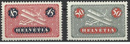 SUISSE Poste Aérienne PA 8 Et 9 Neuf Sans Charnière - Unused Stamps