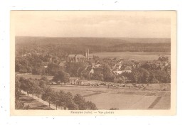 CPA 10 ESSOYES Vue Générale Route Arborée Champ Ville Edifice Religieux 1941 ( Envoi )  Vue Peu Commune - Essoyes