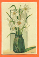 CPA Relief Illustrateur ALFRED MAILICK " Fleurs Narcisses Dans Un Vase " Carte Precurseur - Mailick, Alfred