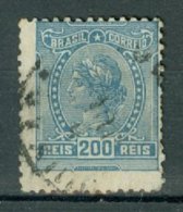 BRASIL 1918-20: YT 156 B / Sc 211, O - FREE SHIPPING ABOVE 10 EURO - Used Stamps