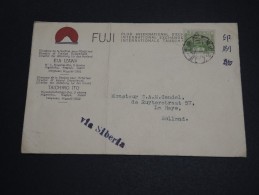 JAPON- Enveloppe Pour Les Pays Bas Via Sibérie - A Voir - L  3938 - Cartas & Documentos