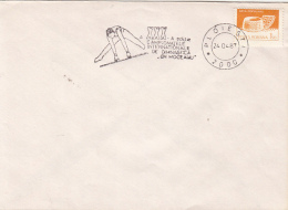 50159- INTERNATIONAL GYMNASTICS CHAMPIONSHIPS, SPECIAL POSTMARK ON COVER, 1987, ROMANIA - Gymnastics