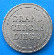 Jeton à Identifier , Grand Cercle Diego - Monetary / Of Necessity
