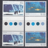 Australia 1990 Antarctica / Joint Issue With USSR  2v Gutter ** Mnh (32612A) - Ungebraucht