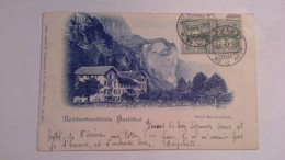 Cpa Suisse Cachet Ambulant Hotel Reichenbach - Reichenbach Im Kandertal