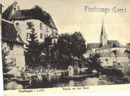 Carte Postale Ancienne De FENETRANGE - Fénétrange