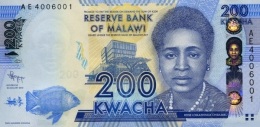 MALAWI 200 KWACHA 2012 P-60a UNC  [ MW153a ] - Malawi