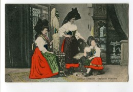 Delcampe - Réf 199 - ALSACE - Costumes Alsaciens - Elsässer Trachten - 1911 - Timbre Allemand Au Verso - Alsace