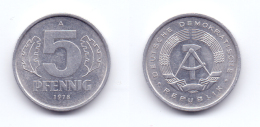 Germany DDR 5 Pfennig 1978 A - 5 Pfennig